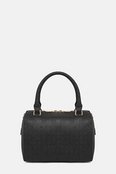 BLACK MONOGRAM BAG 4