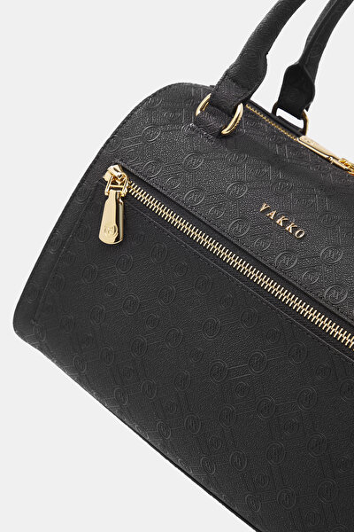 BLACK MONOGRAM BAG 5