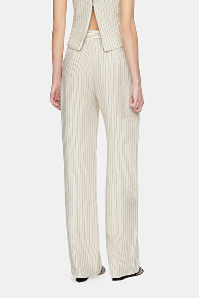 NATURAL STRAIGHT CUT TROUSERS 3