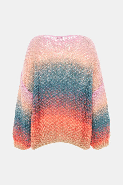 BLUE BOAT NECK  KNITWEAR 8