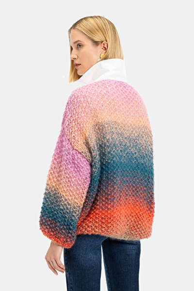 BLUE BOAT NECK  KNITWEAR 3