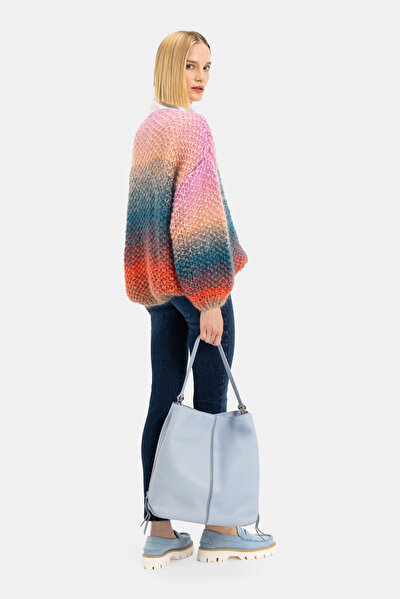 BLUE BOAT NECK  KNITWEAR 5