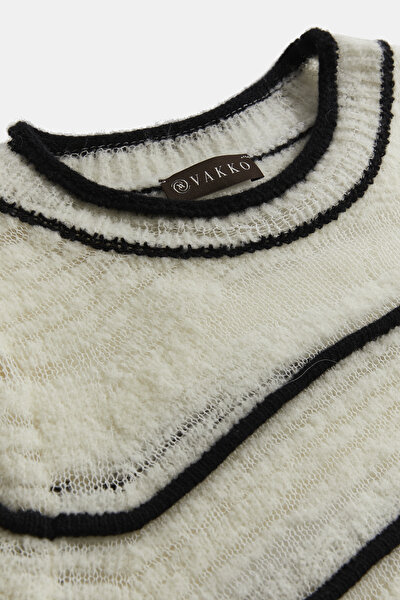 BLACK BASIC / ROUND NECKLINE TRICOT 8