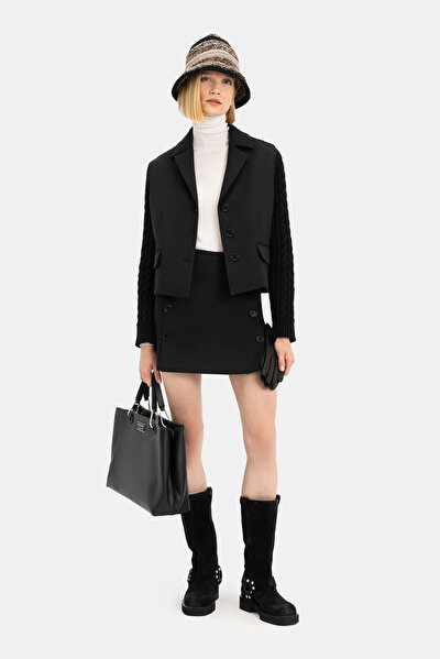 BLACK SUEDE BOOT 5
