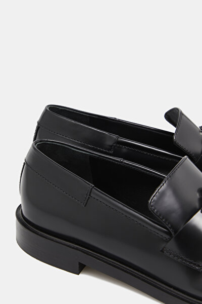 SİYAH DERİ LOAFER 5