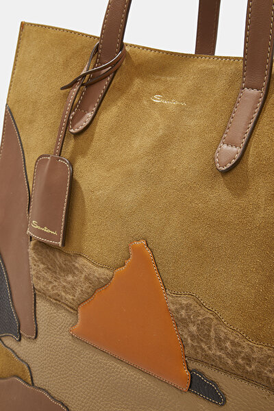 ORANGE LEATHER BAG 5