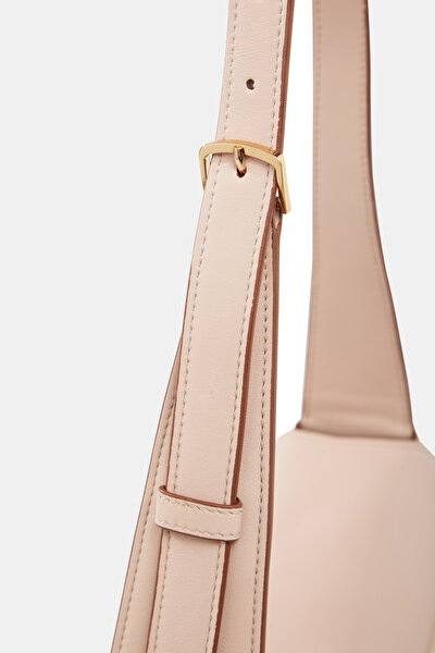 BEIGE LEATHER BAG 5