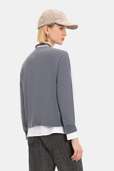 SILVER BASIC / ROUND NECKLINE TRICOT 3