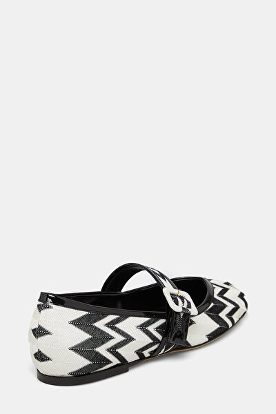 WHITE FLAT SHOES 3