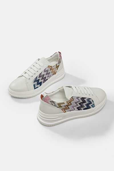 BLUE LEATHER SNEAKER 4