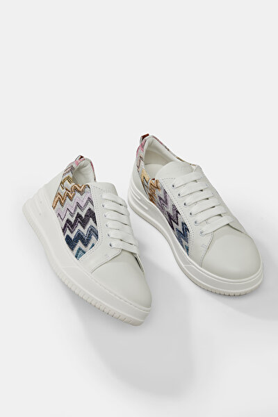 BLUE LEATHER SNEAKER 5
