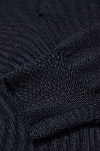 LACİVERT POLO YAKA TRİKO 4