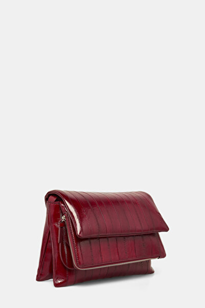 RED LEATHER BAG 3