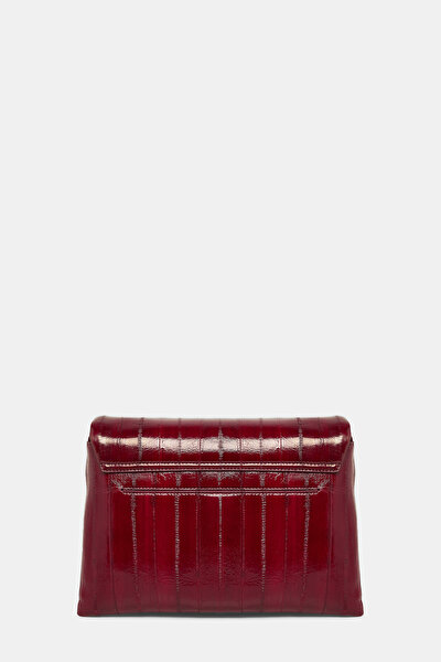 RED LEATHER BAG 4