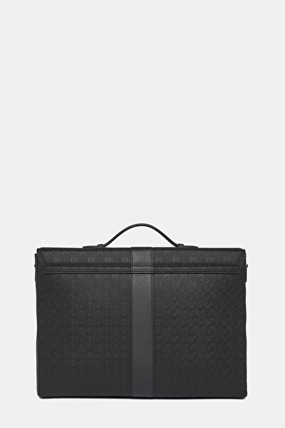 BLACK MONOGRAM BAG 4