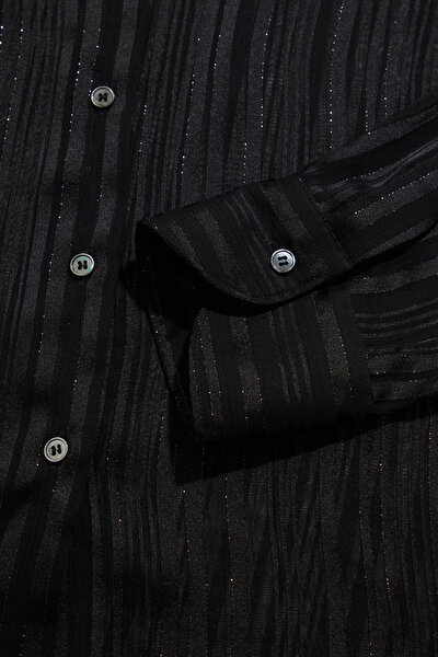 BLACK LONG SLEEVE SHIRT 4