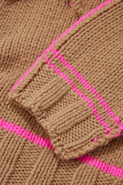 PINK BASIC / ROUND NECKLINE KNITWEAR 9