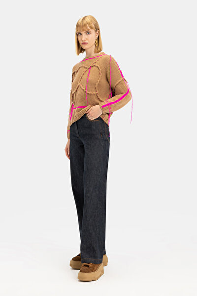 PINK BASIC / ROUND NECKLINE KNITWEAR 3