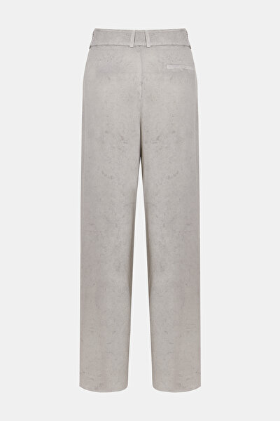 GREY WIDE LEG TROUSERS 5