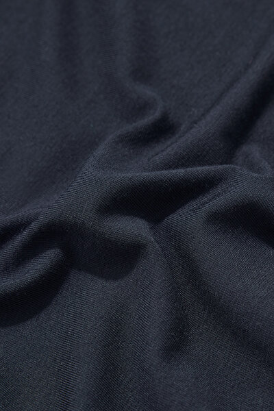 NAVY BLUE BASIC / ROUND NECKLINE SHORT SLEEVE TSHIRT 4