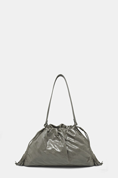 ANTHRACITE MONOGRAM LEATHER BAG 3