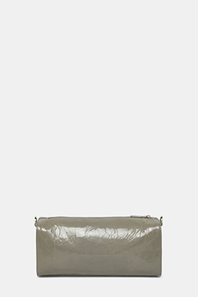 ANTHRACITE MONOGRAM LEATHER BAG 4