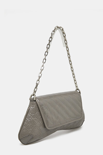 ANTHRACITE MONOGRAM LEATHER BAG 3