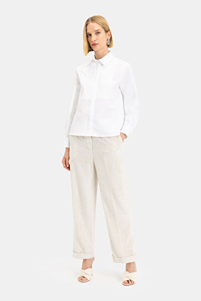 WHITE LONG SLEEVE SHIRT 5