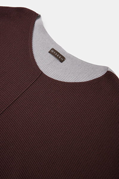 BORDO KAYIK YAKA TRİKO 3
