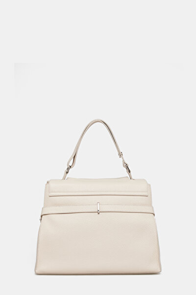 ECRU LEATHER BAG 4