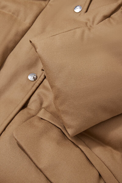 CAMEL WOOL COAT 4