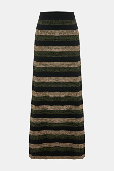 BROWN WOOL SKIRT 3