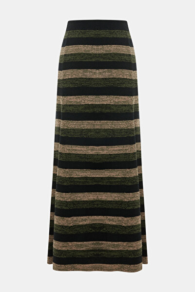 BROWN WOOL SKIRT 4