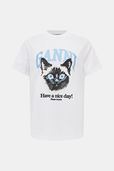 BEYAZ BASKILI T-SHIRT 3