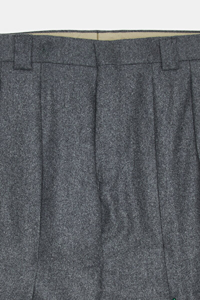 GRİ DÜZ FLANEL PANTOLON 9