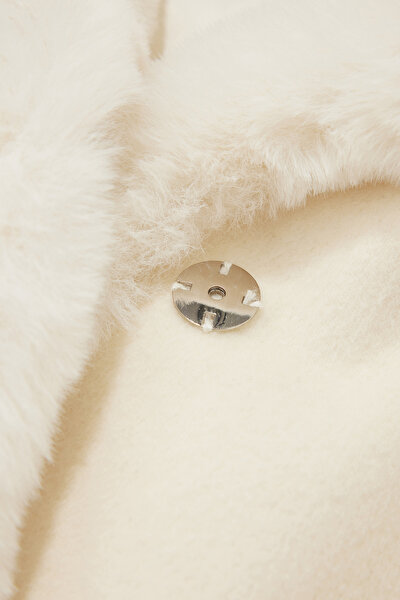 ECRU WOOL OVERCOAT 9
