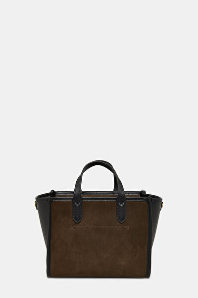 BROWN SUEDE BAG 4