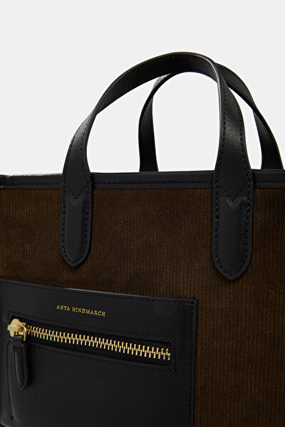 BROWN SUEDE BAG 5