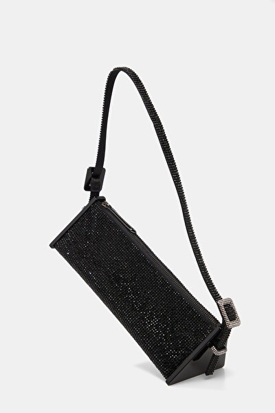 BLACK JEWELLED BAG 4