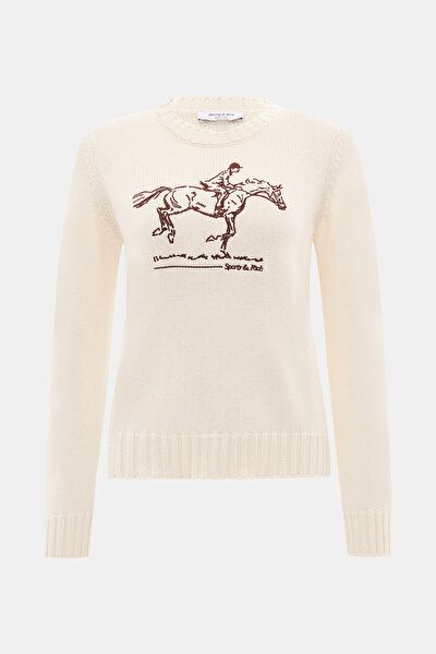 CREAM RELAX FİT SWEATSHIRT 3