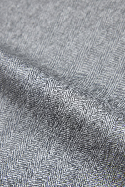 GREY CASHMERE/SILK COAT 10