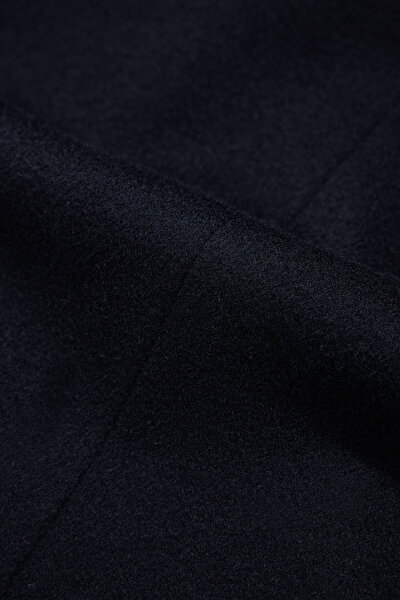 NAVY BLUE WOOL TOPCOAT 10