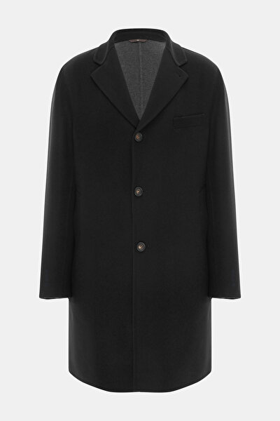DARK GREY WOOL/CASHMERE TOPCOAT 5