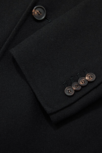 DARK GREY WOOL/CASHMERE TOPCOAT 8