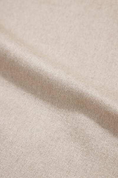 BEIGE CASHMERE/SILK COAT 8