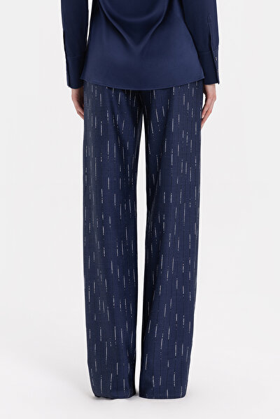 MULTICOLOR DESIGN FILLED STRAIGHT CUT TROUSERS 3
