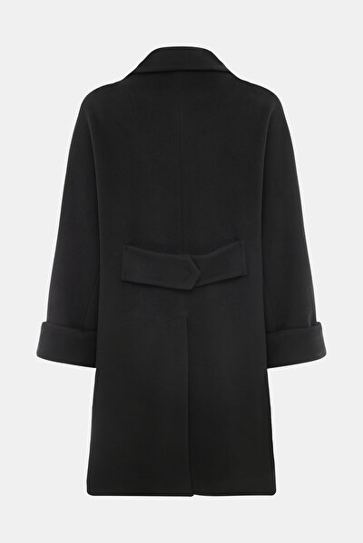 BLACK WOOL OVERCOAT 9