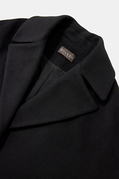 BLACK WOOL OVERCOAT 10