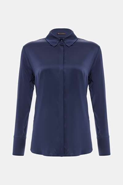 NAVY BLUE LONG SLEEVE SHIRT 4