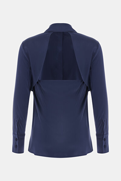 NAVY BLUE LONG SLEEVE SHIRT 5